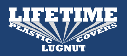 lifetime plastic covers lugnut logo